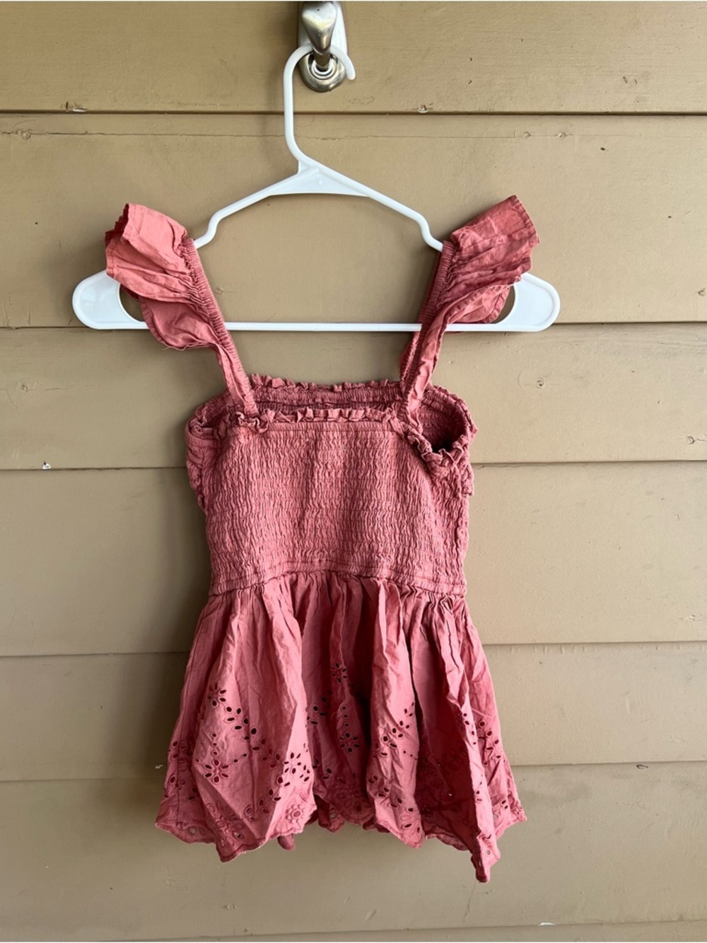 Japna Eyelet Tank Top Size XS Boho Summer Lightweight - Picture 4 of 4